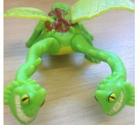 McDonalds Happy Meal Toy TRAIN YOUR DRAGON 2 Belch & Barf ZIPPLEBACK New BNIP