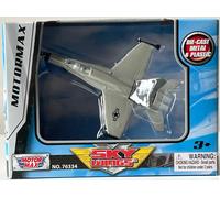 McDonnell Douglas F/A-18 Hornet American Aircraft Model ToyDiecast Motormax 4,5"