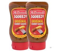 Mcdonnells Original Curry Sauce Squeezy, 350g x pack of 2