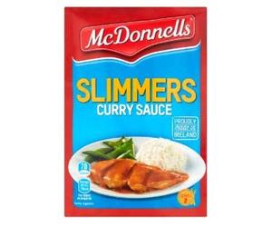 McDonnells Slimmers Curry Sauce Sachet Made in Ireland 45g Pack of 12 (70 Calories per Serving)