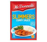 McDonnells Slimmers Curry Sauce Sachet Made in Ireland 45g Pack of 5 (70 Calories per Serving)