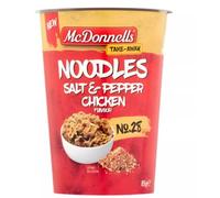 McDonnells Take-Away Noodles, Salt & Pepper Chicken Flavour, Cup, 85g