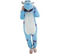 Mcdslrgo Adult Onesie Animal Pajamas Unisex Halloween Christmas Cosplay Costume Loungewear Blue