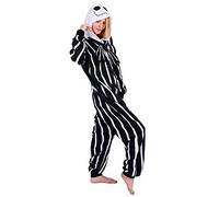 Mcdslrgo Unisex Adult Anime Cosplay Halloween Costume Onesie Pajamas Sleepwear (Asian XL)