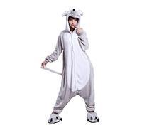 Mcdslrgo Unisex-Adult Christmas Onesie Pajamas Halloween Cosplay Costume