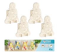 MCE-Commerce 4 x Mermaid Pencil Holder for Kids Birthday