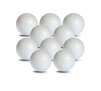 MCE-Commerce A307010, Polystyrene, White, Ø 7 cm-10 Stück