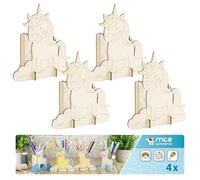 MCE-Commerce Unicorn Pencil Holder for Children Birthday Pack of 4