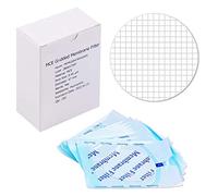 MCE Membrane Filter,Mixed Cellulose Esters Membrane Disc Filters,Sterile,Black Gridded,Hydrophilic,Diameter 47mm,Pore Size 0.45um,Individually Packed（Pack of 100)