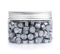 Mceal 200 Pieces Sealing Wax Beads Silver