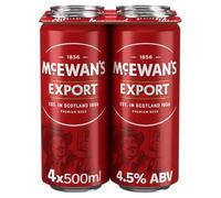 McEwan's Export Original Scottish Premium Beer, 4 x 500ml