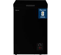 Fridgemaster Chest Freezer - Black - E Rated