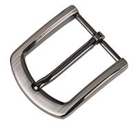 McFanBe 1.5 Inches (38-40 mm) Belt Buckle Single Prong Square Replacement Buckle for Men Women Belt (Grey14)