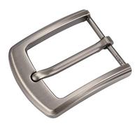 McFanBe 1.5 Inches (38-40 mm) Belt Buckle Single Prong Square Replacement Buckle for Men Women Belt (Grey09)