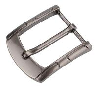 McFanBe 1.5 Inches (38-40 mm) Belt Buckle Single Prong Square Replacement Buckle for Men Women Belt (Grey01)