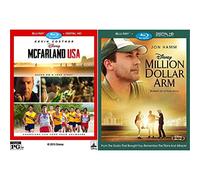 McFarland / Million Dollar Arm Blu Ray Set