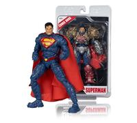McFarlane 64385949 DC Multiverse Gold Edition Superman Figure with Comic Exclusive from the Superman Ghosts of Krypton Collection, Articulated in 22 Points, Measures 18 cm, for Collectors, Bizak