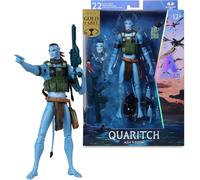 McFarlane Avatar: Fire and Ash Quaritch (Ash Recom) Gold Label 7in Action Figure