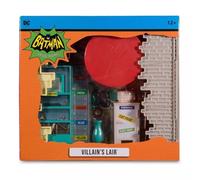 McFarlane Toys Action Figure Play Set - DC Multiverse Retro Villains Lair, 1960s TV Figure, Ages 12+