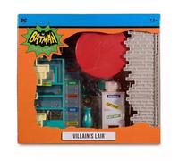 McFarlane Toys, DC Multiverse, DC Retro Villains Lair Action Figure Play Set with Accessories, Collectible DC Retro 1960's TV Figure - Ages 12+