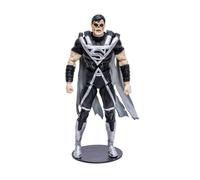 McFarlane Toys, 7-Inch DC Blackest Night Superman Action Figure with 22 Moving Parts, Collectible DC Figure with Unique Collectible Character Card - Ages 12+