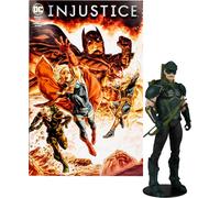 McFarlane DC DIRECT GAMING 7IN FIGURE WITH COMIC - INJUSTICE 2 WV1 - GREEN ARROW