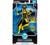 McFarlane Toys Action Figure DC Multiverse Static Shock (New 52) with Collector Card, Ages 12+