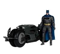 Mcfarlane Toys Batcycle With Batman Vehicle Blue Kids