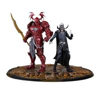 McFarlane DC Multiverse Collector Edition Action Figures Pack of 2#04 Batman Who Laughs (Knight Armor) & Merciless (Dark Multiverse) 18 cm