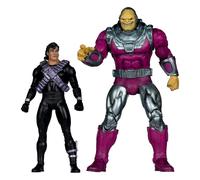 McFarlane DC Multiverse Mongul Vs Kryptonian Suit Superman Megafig 2 Pack 7 Action Figure