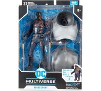 McFarlane Toys, DC Multiverse Build-A 7-inch Bloodsport (Unmasked) Action Figure, Collectible DC Suicide Squad Movie Figure with Stand Base and Unique Collectible Character Card - Ages 12+