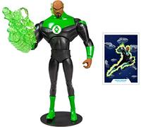 McFarlane Justice League Action Figure Green Lantern 18 cm | DC Multiverse 7 Inch Action Figure Animated Series - Green Lantern John Stewart