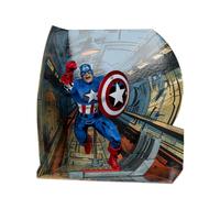 McFarlane Marvel Captain America 1:10th Scale Collectible with Scene (Captain Am