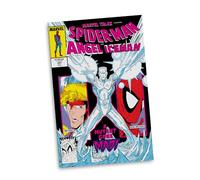 McFarlane Marvel Iceman 1:6th Scale Collectible with Scene (Marvel Tales #229) Red Platinum Edition Toys