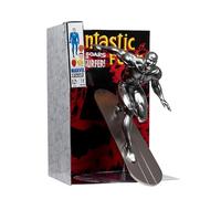 McFarlane Marvel Silver Surfer 1:6th Scale Collectible with Scene (Fantastic Four #72) Toys