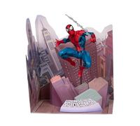 McFarlane Marvel Spider-Man 1:10th Scale Collectible with Scene (The Amazing Spider-Man #1) Toys