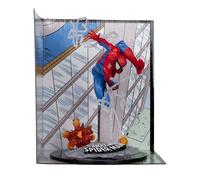 McFarlane Marvel Spider-Man 1:10th Scale Collectible with Scene (The Amazing Spider-Man #302) Toys