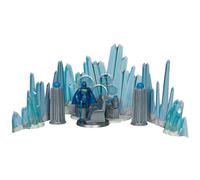 DC Direct Superman Movie Fortress of Solitude with Superman Robot Super Powers Playset (Gold Label)