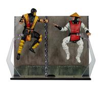 McFarlane Mortal Kombat Klassic Scorpion vs Raiden 7in Action Figure Deluxe 2-Pack Toys