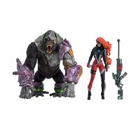 McFarlane Toys Spawn She-Spawn & Cygor Action Figure 2-Pack Gold Label, Highly Detailed & Ultra Articulated Collectibles with Exclusive Window Box Packaging - Collectible Figures