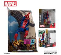 McFarlane Spider-Man With Scene Gold Label 1:10 Statue Amazing Spider-Man 68