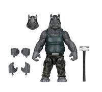 McFarlane Toys Action Figure Teenage Mutant Ninja Turtles (Page Punchers) Rocksteady 5in with Comic