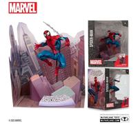 McFarlane Toys Marvel Spider-Man 1:10th Scale Collectible with Scene (The Amazing Spider-Man #1)