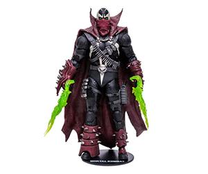 McFarlane Toys, 7-inch Commando Spawn Mortal Kombat 11 Figure with 22 Moving Parts, Collectible Mortal Kombat Figure with collectors stand base - Ages 14+