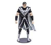 McFarlane Toys, 7-Inch DC Blackest Night Superman Action Figure with 22 Moving Parts, Collectible DC Figure with Unique Collectible Character Card - Ages 12+