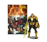 McFarlane Toys, 7-Inch DC Direct Black Adam Action Figure with 22 Moving Parts, Collectible DC Black Adam Comic Figure with Unique Collectible Character Card and Comic Book - Ages 12+