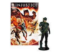 McFarlane Toys - 7-Inch Green Arrow Figure - DC Multiverse Figures - Batman Toys - Collectable Batman Comic Inside - 22 Moving Parts - Collectable Art Card Included