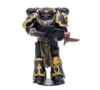 McFarlane Toys Age 12+, Warhammer 40000 Chaos Space Marine Action Figure with 22 Moving Parts, Collectible Warhammer Figure with collectors stand base- Ages 12+