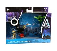 McFarlane Toys Avatar Action Figure Set Jake Sully vs Thanator 16376 New Sealed