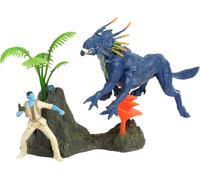 Jake vs Thanator Avatar World of Pandora Action Figures Playset